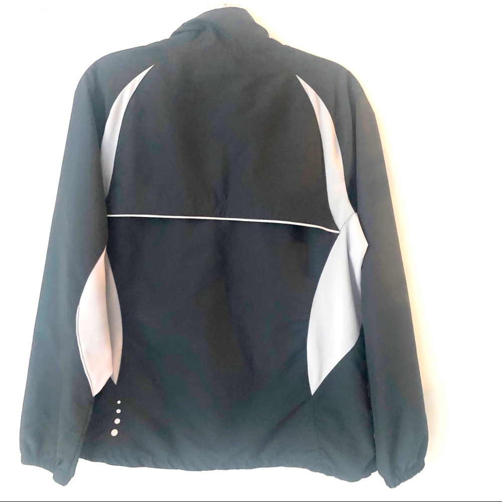 LL BEAN classic zipup windbreaker JACKET Large EUC - Picture 4 of 5